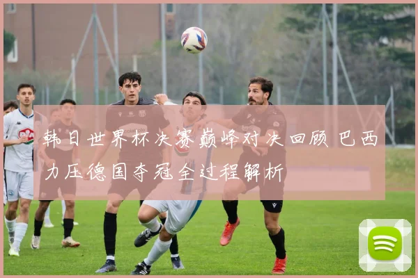 韩日世界杯决赛巅峰对决回顾 巴西力压德国夺冠全过程解析